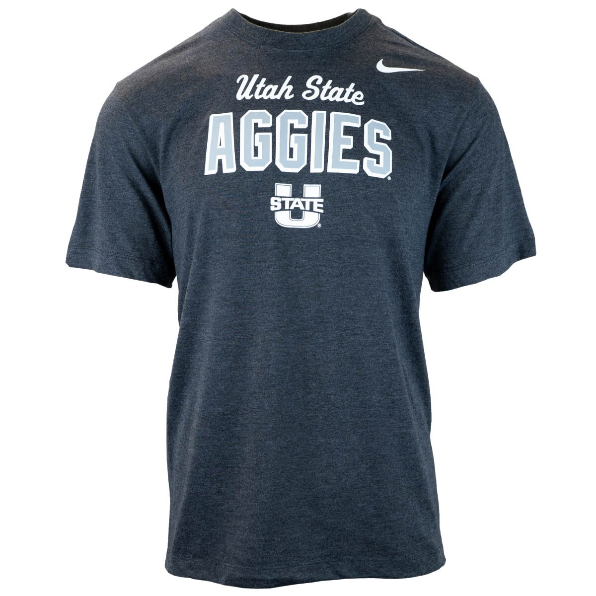 Men's Nike Utah State Aggies Block Letter T-Shirt